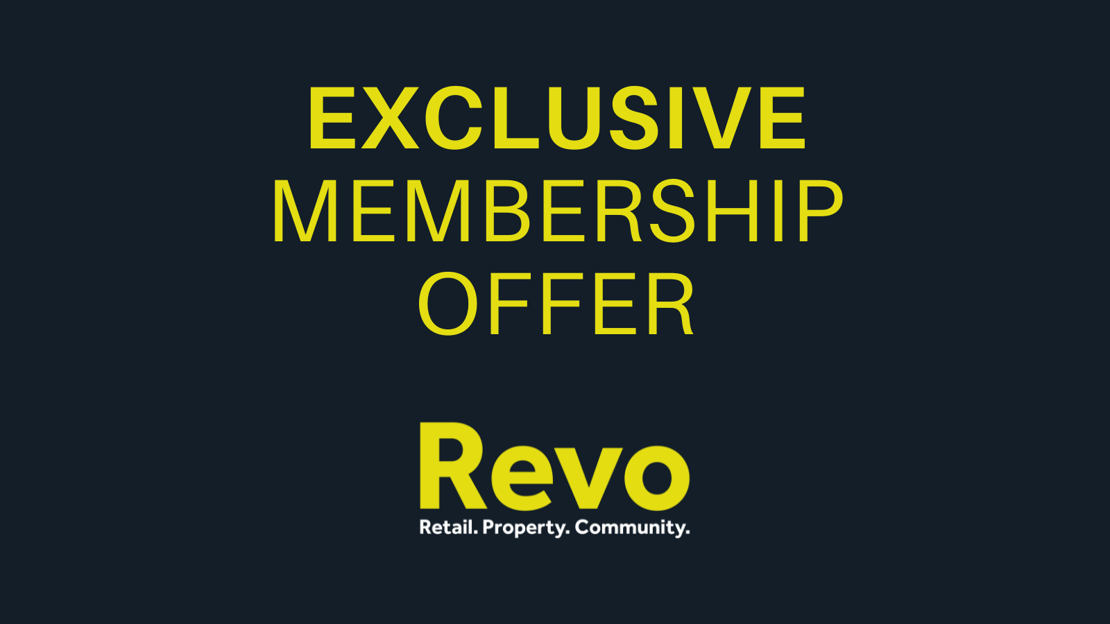 exclusive member offer